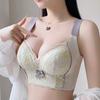 Small Chest Push-up Adjustment Underwear To Prevent Sagging Correction and Show Big Breasts Without Steel Ring Sexy Bra