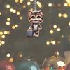 Playful Cat Acrylic Car Accessory Unique Home Decor And Backpack Charm For Cat Lovers
