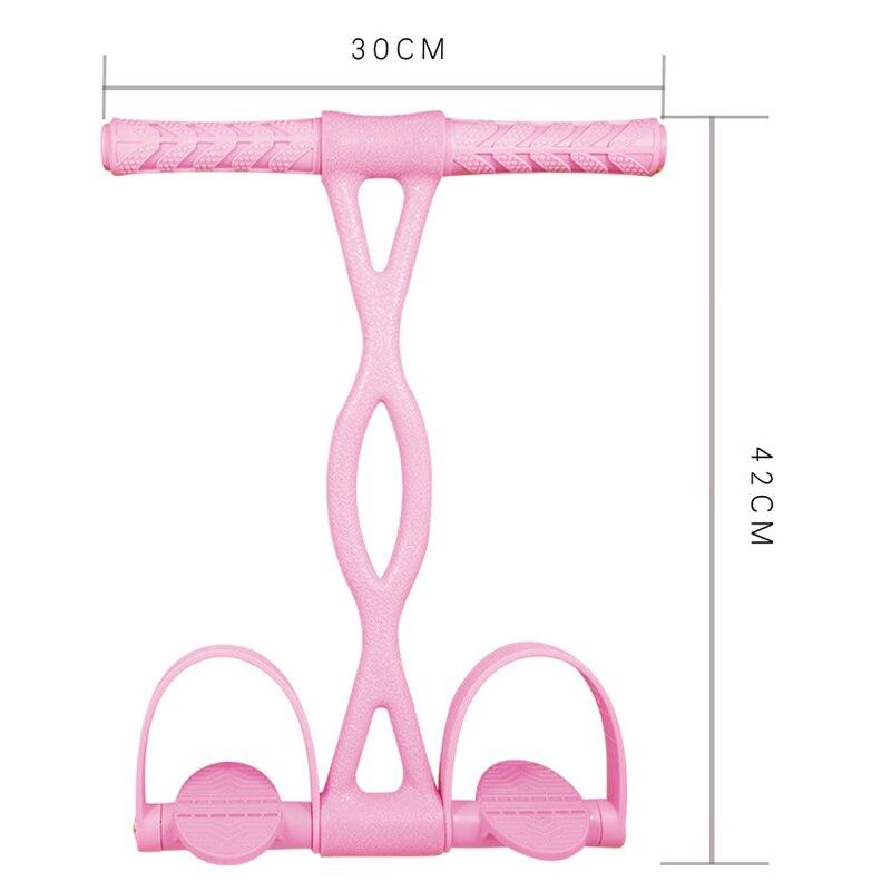 Fitness Pull Tension Rope Sit Up Breast Expanding Multifunctional Foot Pedal Resistance Band