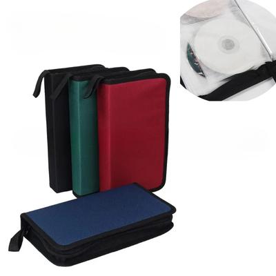 Album-Aufbewahrungshülle, staubdicht, mit Reißverschluss, Album-Aufbewahrungshalter, doppelseitiger CD-DVD-Aufbewahrungs-Organizer, Brieftasche, Album-Tragetasche