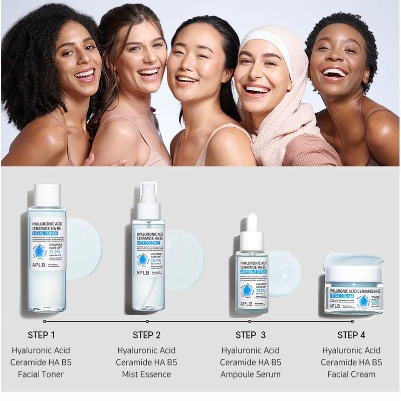 APLB - Hyaluronic Acid Ceramide HA B5 Ampoule Serum Set