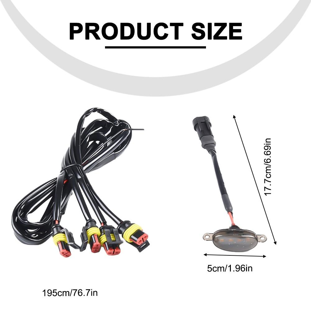 

3x центральные дневные ходовые огни для GMC Sierra 1500