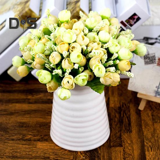 Display Stand Stars Bract Convenient Floral Decor Muti Colors Artificial Flowers Rose