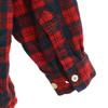 Congress 50s 60s Vintage Made In England Check Pattern Long Sleeve Open Color Flannel Shirt Men's Used