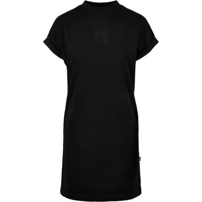 Urban Classics Womens/Ladies Chinese Logo Turned Up Cuff Short-Sleeved T-Shirt Dress