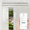 ONENUO Tuya Smart WiFi Door Sensor 80dB Sound Window Sensor Smart Life Arm Disarm Door Sensor APP Alert Alarm Door Sensor