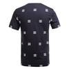 Adidas Originals 3S AOP Letter Pullover Comfortable Short Sleeve T-Shirt Men Tops Navy-Blue AZ1063