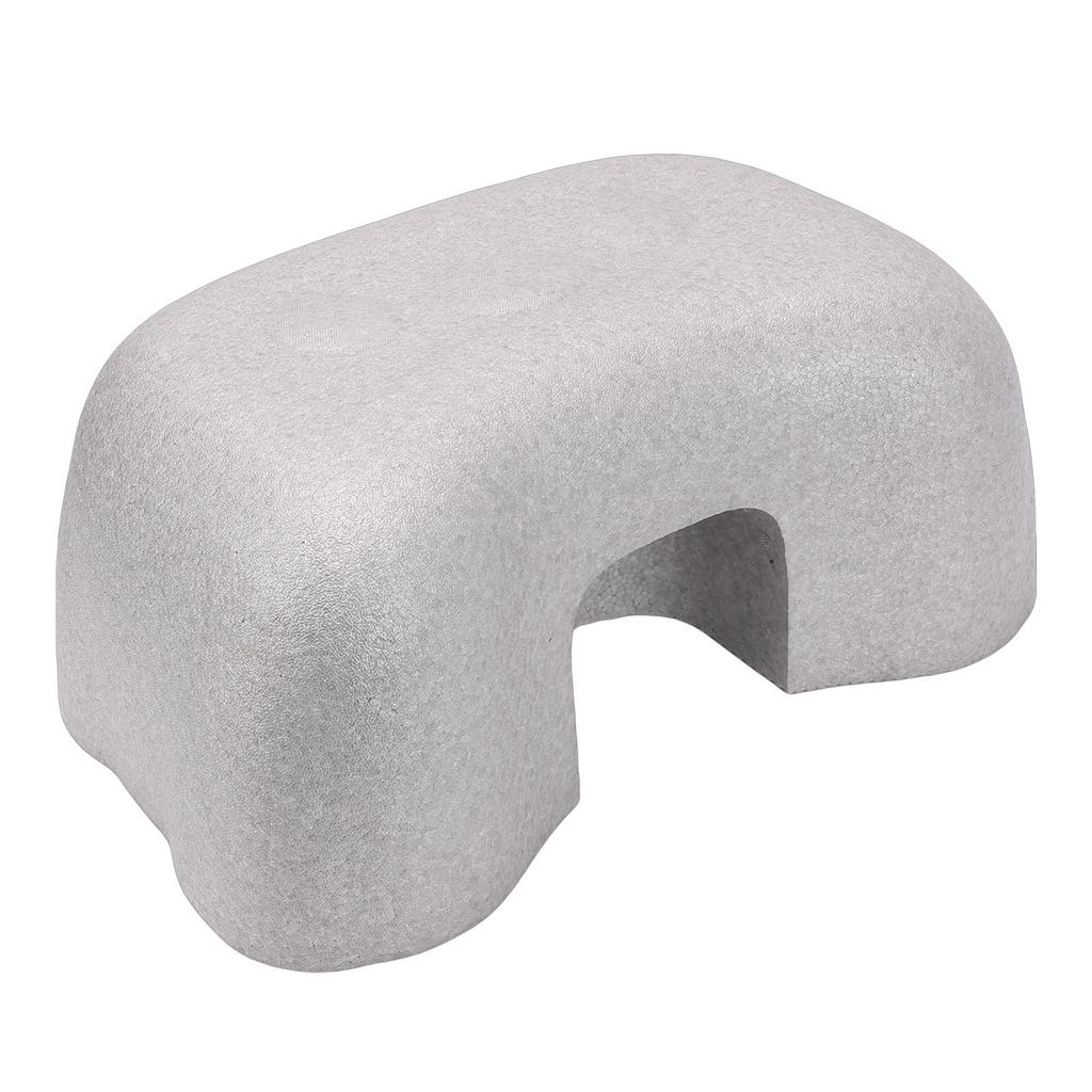 EPP Toilet Stool Non Slip Multi Functional Bathroom Foot Rest Stepping Stool for Kids Adults Gray