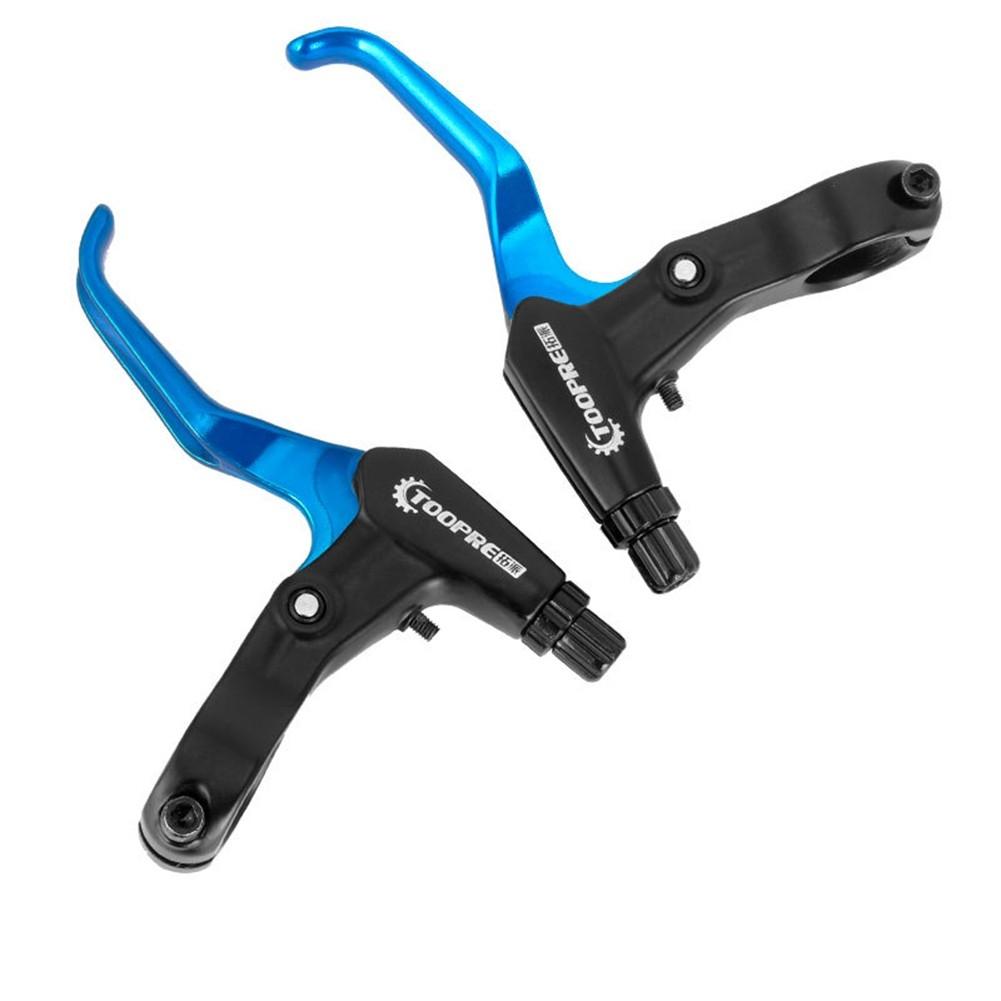1Pair Bicycle Brake Lever Aluminum V Bar Handle MTB Mountain Bike Brake