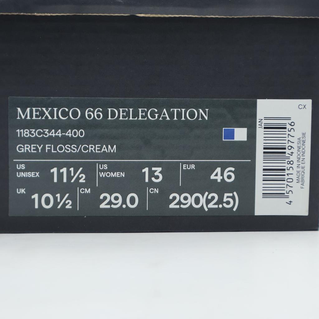 1183C344-400 Onitsuka Tiger Mexico 66 Delegation Grey Floss Cream (Men's)