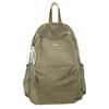 Schoolbag1011 tide brand FOG double line large capacity high street canvas backpack tide brand men's and women's high street school bag