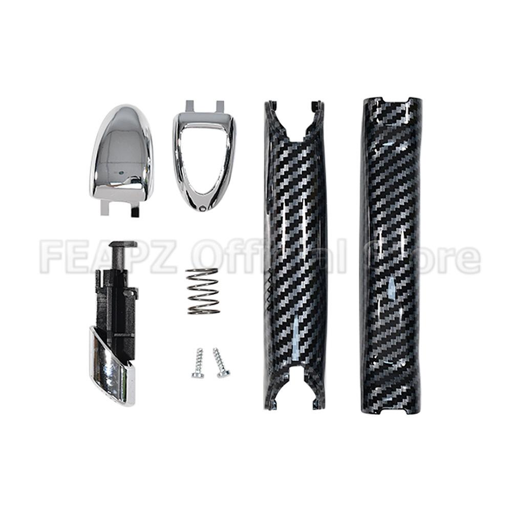 Carbon Fiber For Ford Galaxy S-MAX 2006-2015 Car Easy Install Parking Handbrake Stop Handle Lever Repair Kit 1774992 Auto Parts