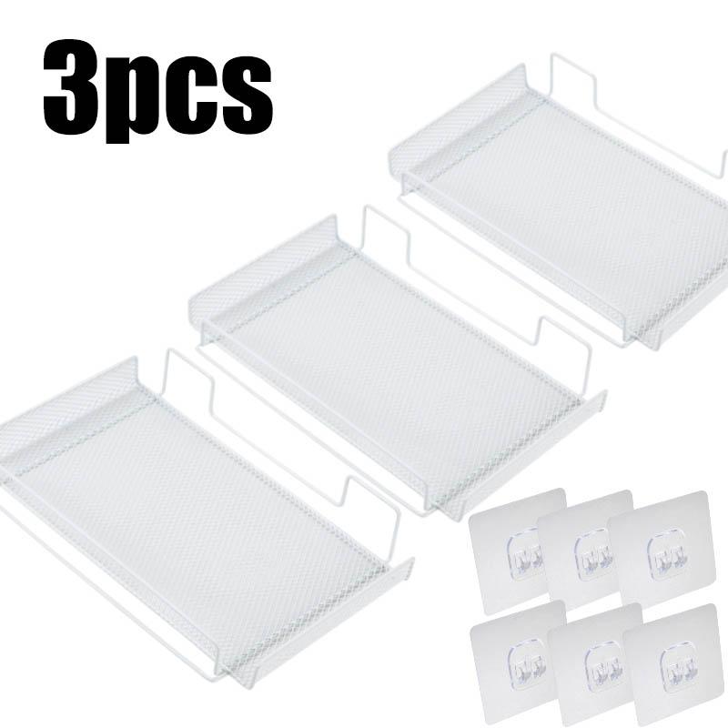 Bathroom Shelves Wall Shelf Shower Hardware Fixture Home Improvement Self-adhesive Shelf Wall-mounted No-drill Storage Box