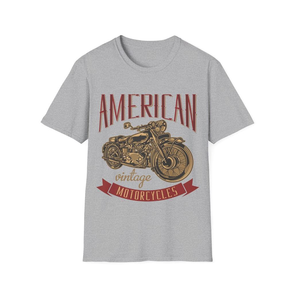 2025 Summer Luxury Brand Graphic Printed T-shirt Men's and Women's Casual Short-sleeved Round Neck Cotton T-shirt Motorcycle