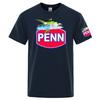 26 Penn Fishing Logo Print New Unisexs Fashion Shortsleeved Tshirts Trendy Simple Versatile Shortsleeved Quickdry Tshirts