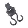 Adjustable Stroller Accessory Hanger Clip Double Hook Designing Easy Installation No Tools Required for Busy Parents