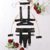 Newest Sexy Four-piece Underwear Set Women Sex Hollow Out Lingerie Set Sexy Bondage Women Lingerie
