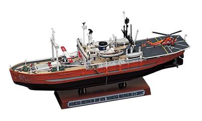 Hasegawa FALLER Hasegawa Japan Coast Guard Antarctic Research Vessel Soya Third Antarctic Expedition Plastic Model Z23 1/350