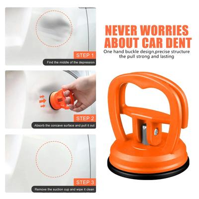 2 PACK Car Dent Removal Suction Cups, Car Body Dent Repair Tool Kit ,Heavy Duty Dent Puller For Glass Plastic Car Acesssories