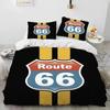 Historic Route 66,Mother Road,3D NEW Duvet Cover Pillowcase Bedding Set Adult Boy Girl Bedroom Decoration Single Double Large