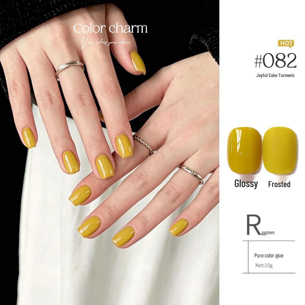 KaSi UV Gel Nail Polish - Autumn/Winter Pure Translucent Nude, Large Capacity, One Bottle One Color.