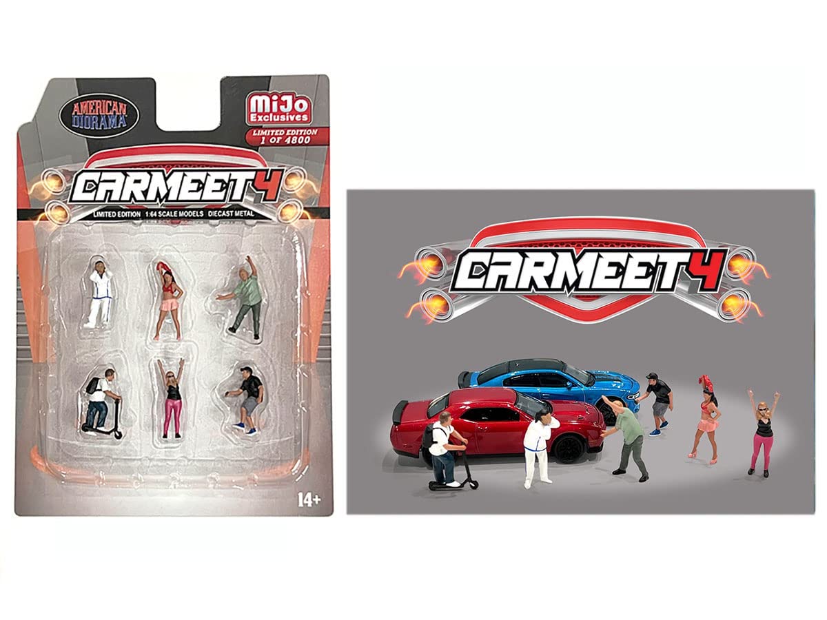 

Figure Set CARMEET 4 1/64 - чорний