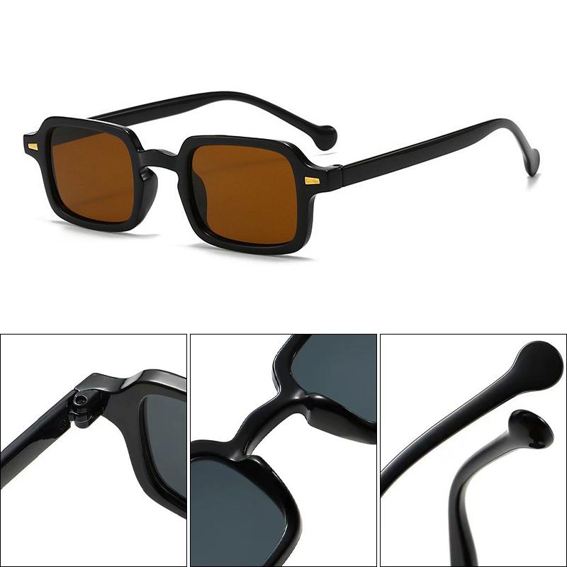Xiaomi Men Women Retro Small Square Sunglasses UV400 Lightweight PC Frame for Street Travel Party Outdoor