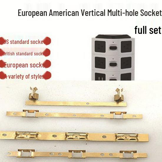Copper Conductive Spring Clip for Electrical Sockets - Precision Stamping Punch Press