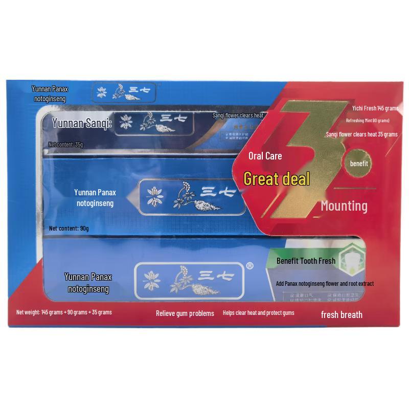 

Sanqi Herbal Toothpaste