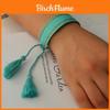 Alphabet-Drahtarmband aus Legierungsmaterial für Damen Modeschmuck