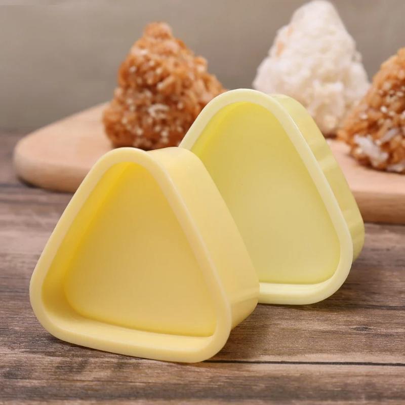 Japanese Triangular Sushi Rice Ball Mold Set, Baby and Children's Rice Ball Mold, Food-grade Diy Rice Ball Magic Tool Sushi Mold