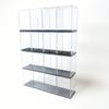 5pcs Clear Display Small Particle Building Block Display Box with Dust Cover for Miniature Figures Action Figure Storage  Bricks Toy