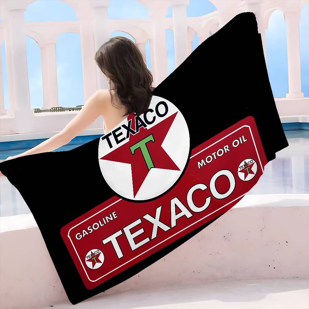 T-TexacoS Cushion Microfiber Printed Beach Towel Mountain Climbing Yoga Beach Swimming Running Absorbent Soft Towel