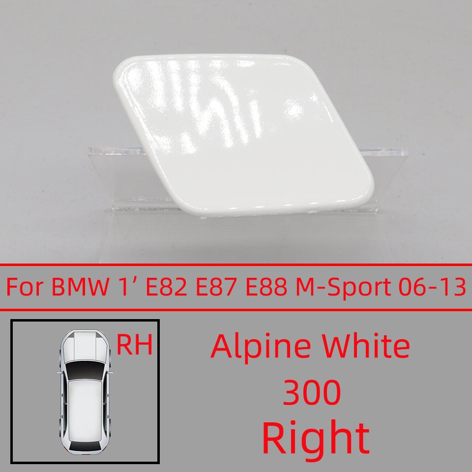 For BMW 1 Series E81 E82 E87 E88 LCI M SPORT 2005-2013 Front Headlight Headlamp Washer Nozzle Cover Cap 61677837431 61677837432