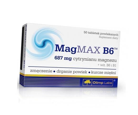 

Магній Вітамін В6, MagMAX B6, Olimp Nutrition (36283060) 50tab