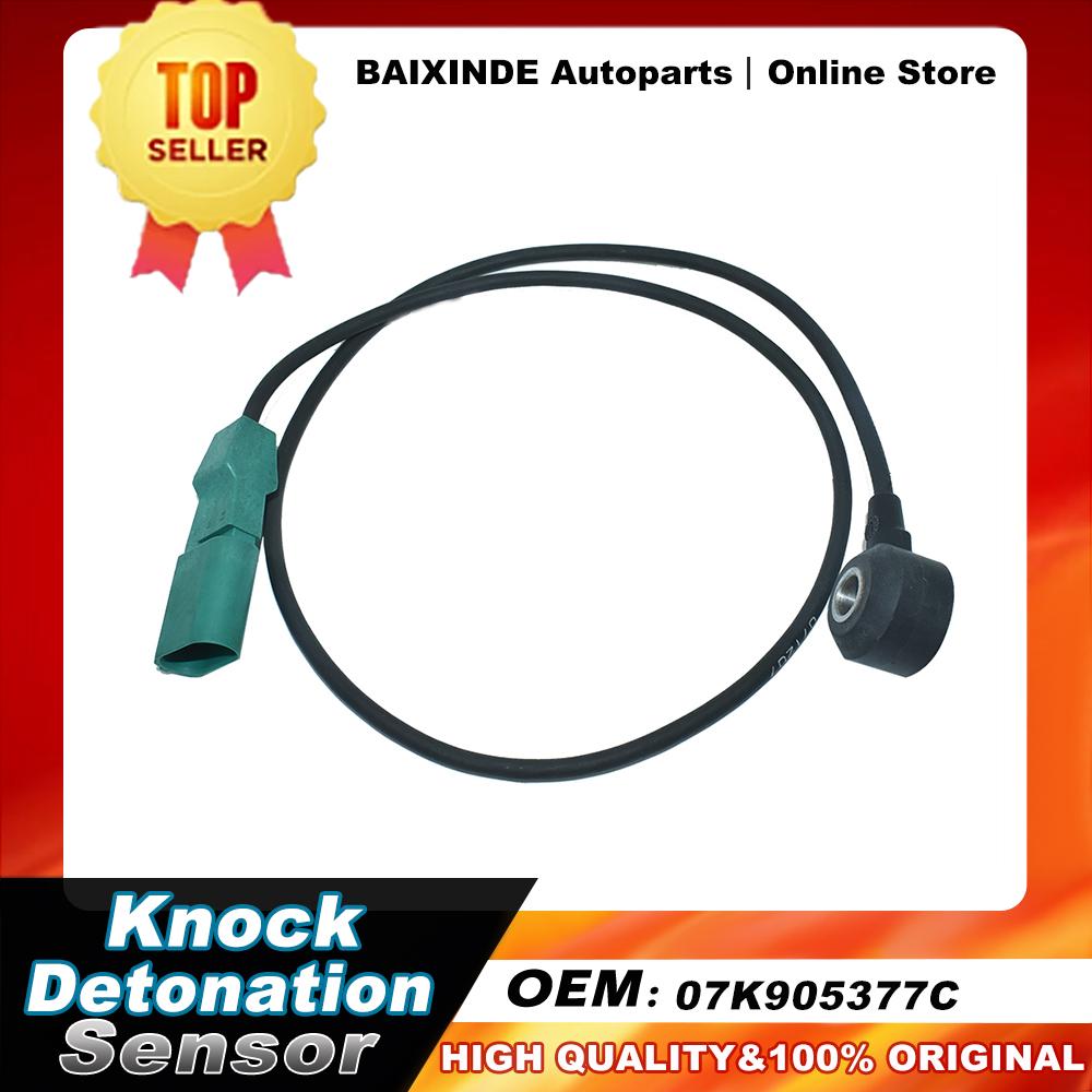 

OEM 07K905377C 07K905377A 7K905377E 07K-905-377-E Knock Detonation Sensor for Volkswage Jetta Golf Beetle Cabrio 07K905377C--1PCS