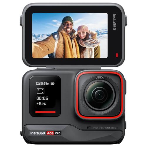 Insta360 Ace Pro - Action Camera Waterproof Equipped with 1/1.3 Inch Sensor and 5nm AI Chip AI Noise Reduction Overwhelming Image Quality 4K120fps 2.4