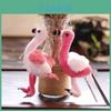 Sweet Flamingo Plush Toy Pink Bird Soft Stuffed Animal For Adorable Girls