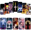 Naruto Uzumaki Sasuke Transparent Phone Case for Samsung Galaxy A04 A04S A14 A23 A34 A54 M23 M33 M52 M53
