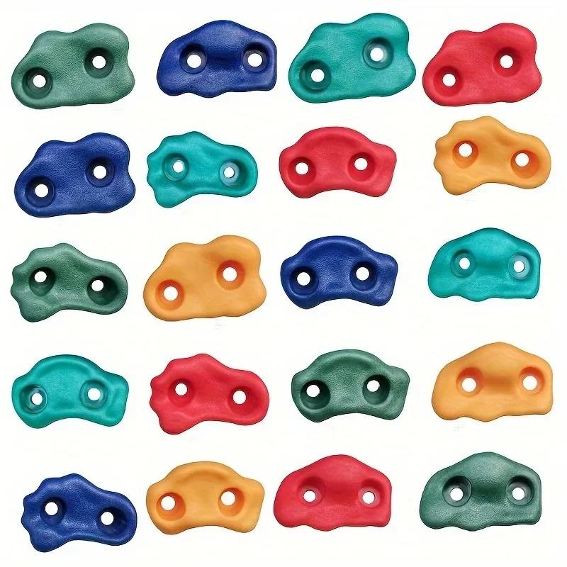 Plastic Climbing Stones Accessories Indoor Outdoor Climbing Sports Rock Climbing Wall Fitness Equipment Climbing Accessories