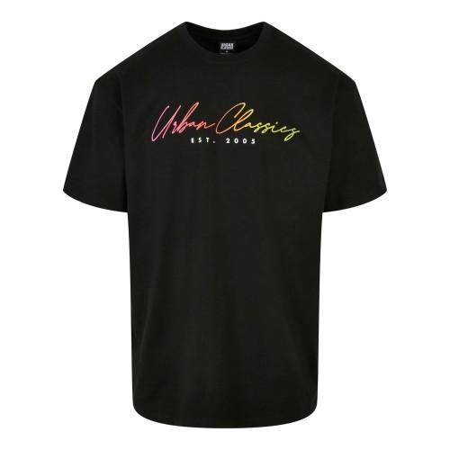 Urban Classics Mens Script Logo T-Shirt