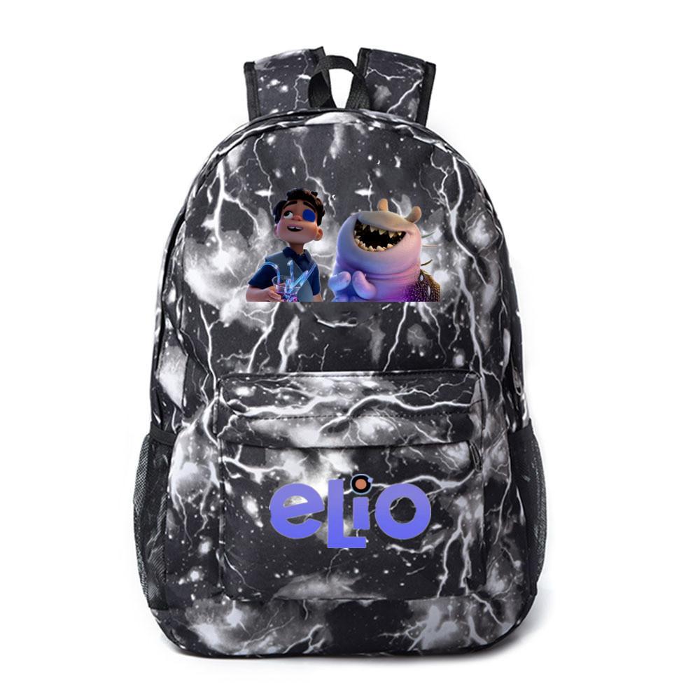 

Elio Movie Character Backpack Canvas Lightweight Kids School Outdoor Travel Bag Style 2