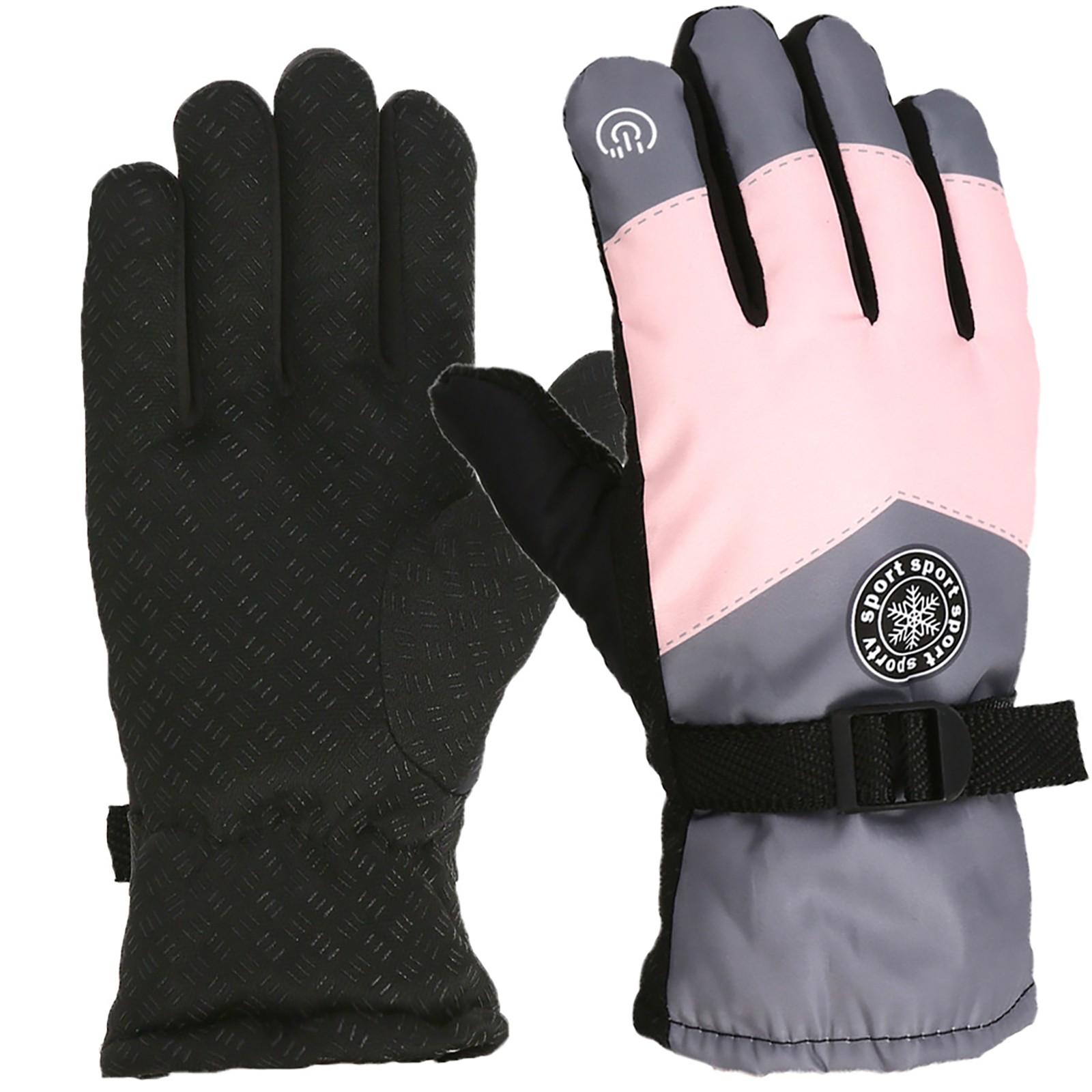 

Взрослые лыжные перчатки, зимние теплые и морозостойкие перчатки One Size