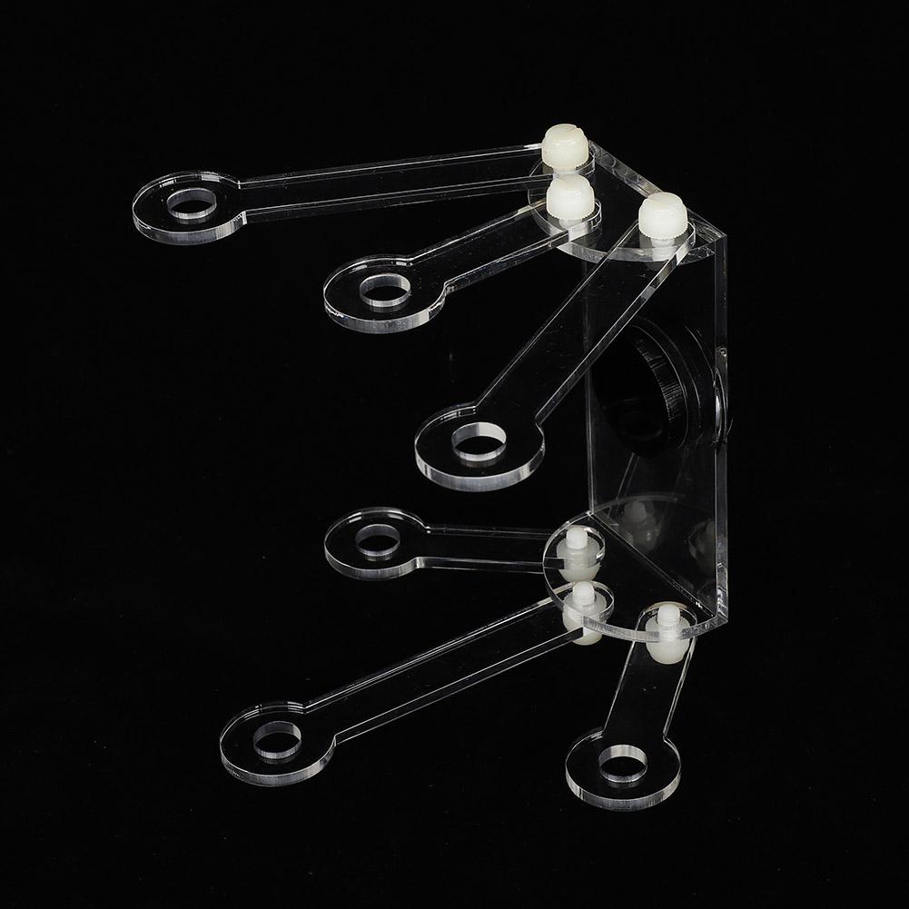 6 Hole Aquarium Fish Tank Coral Rack Bracket Acrylic Coral Frag SPS Rack Bracket