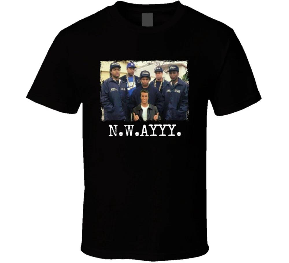 Nw Ayyy Fonzie Nwa Mashup T Shirt