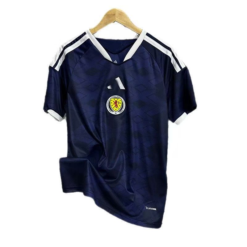 Maglia Coppa del Mondo Scozia 2026 Versione Fan stesso stile Maglia da Calcio