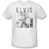 Elvis Presley - Mens With The Band Slim Fit T-Shirt