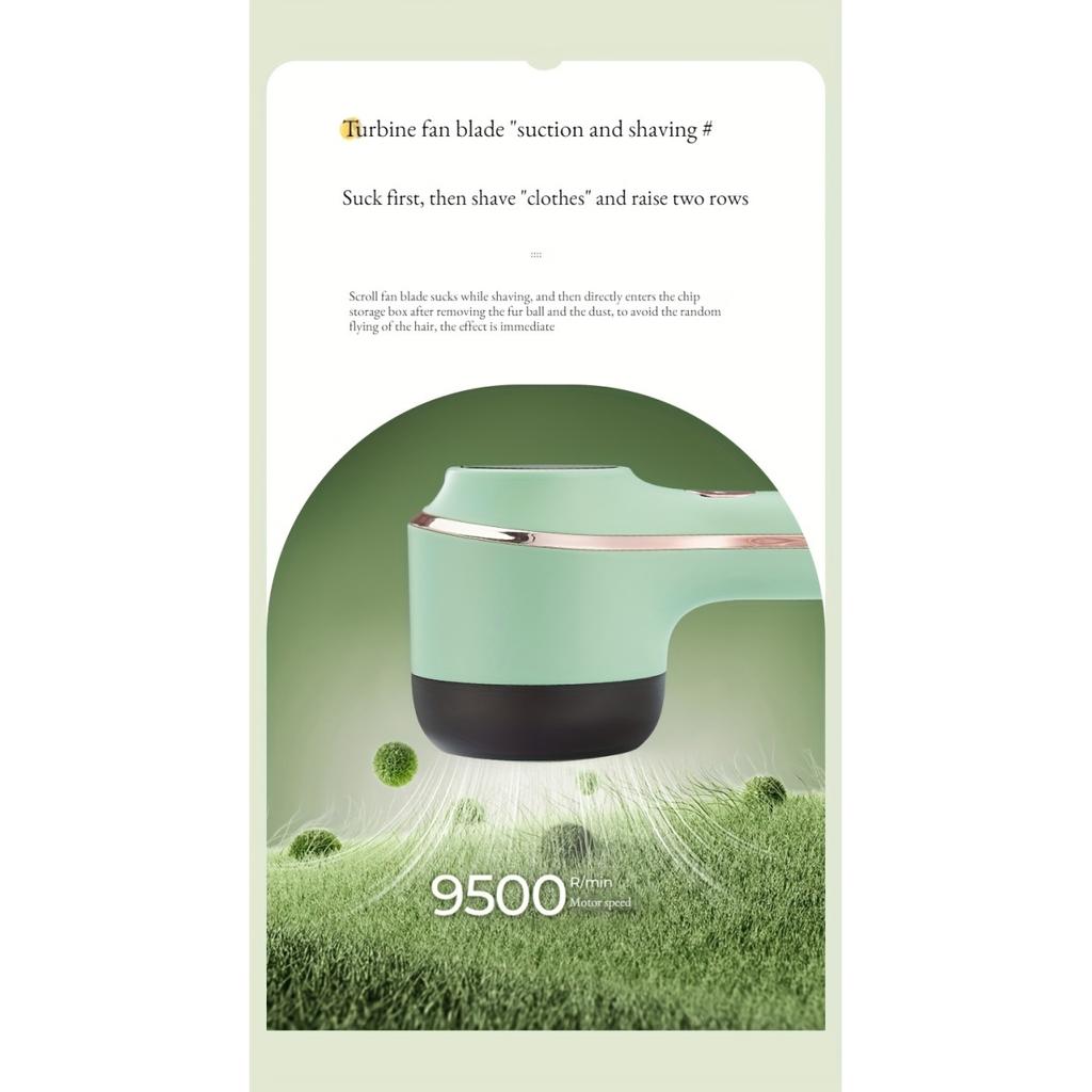 1pc, USB Rechargeable Fabric Shaver and Lint Remover - Portable and Powerful for Clothes, Bedding, and Furniture