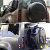 Land Rover Defender 90/110 Spare Tire Cover Outer Ring Off-Road Accessories (2020-2025 Models)