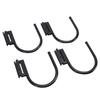 4PCS 5 Inch E Track J Hooks Heavy Duty Hanger for Enclosed Trailer Workshop Garage 1400lbs Load Capacity 1 2 Inch